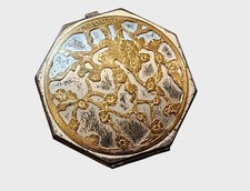 Vintage Shari Langlois New York Compact Gold & Silver Design picture