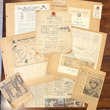 80’s Red Carpet Real Estate Sarasota FL Paper Ephemera Lot Open House Flyer etc picture