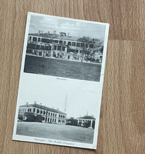 2 Vintage Photos  1900s , Shanghai,  the British consulate,  Antique picture