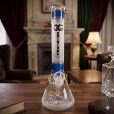OG Original Mini Borosilicate Glass Water Pipe Bong style 12