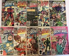 Marvel Super-Heroes Secret Wars #2-7, 12 Newsstand (Marvel 1984) NM $10 ship picture