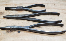 Three pair of Vintage UTICA and PEXTO Duck Bill Pliers picture