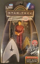 Karl Urban Signed Star Trek Cadet McCoy Bones Movie Figure JSA SWAU COA 2009  picture