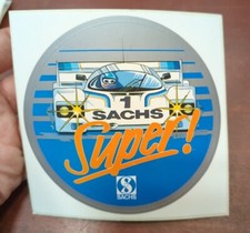 NOS Vintage SACHS 1 Super Sporting Racing Motocross Advertising Decal picture