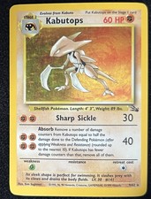 (LP) Kabutops 9/62 Holo - Pokemon Fossil picture