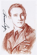 Luigi Gorrini Signed Autographed 4x6 Photo WWII Fighter Pilot Regia Aeronautica picture