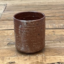Art Studio Pottery Tea Cup Mug Vase Hand Thrown picture