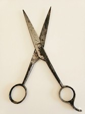 Vintage Weyersberg Solingen Germany Barber Scissors Shears King Crown Mark 7.5