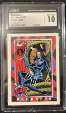 Impel 1991 - G.I. Joe - Baroness - #36 - CGC GEM MINT 10 picture