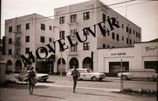 Vintage Rarw BW Negative FAULDING HOTEL Santa Barbara Ca 1960's picture