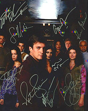 JOSS WHEDON'S FIREFLY SERENITY CAST SIGNED REPRINT AUTOGRAPHS ACTORS 8x10