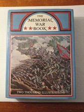 THE MEMORIAL WAR BOOK by Major George F. Williams 1979 Hardcover picture