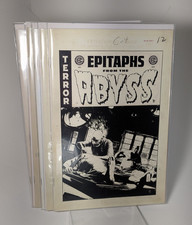 Epitaphs from the Abyss (2024) Comic Lot, #1-5 B&W variant incentive covers picture