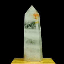 1410g Natural Clear Crystal Quartz Obelisk Crystal Point Reiki Healing Energy picture