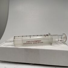 Vintage Eisele & Co Hypodermic Glass Syringe C5870 Medicine picture