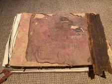 1900-1910 Very Large Scrap Album Full of interesting items Ideal Scrap Booking picture
