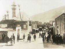 PALESTINE TIBERIAS OTTOMAN  JUDAICA ANIMATED RARE PC 1910 picture