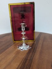 Lenox Williamsburg Mini Governor's Candlestick silverplated giftware w box picture