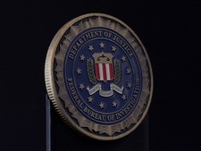 Federal Bureau of Investigation FBI Challenge Coin picture