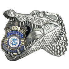 EL16-16 TSA Transportation Security Officer Challenge Coin Alligator Gator TSO picture