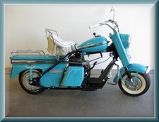 1959 Cushman Super Eagle motor scooter, Toolbox - Refrigerator Magnet, 42 MIL picture