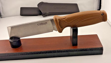 Camillus Swedge 8.75 Brown Cleaver Blade Durable Corrosion-Resistant 420 picture