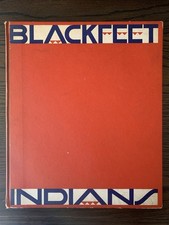 1935 Vintage Native American Book, “Blackfeet Indians” By Frank B. Linderman  picture