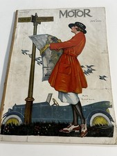 Motor Magazine June 1921 Issue, Vintage Collectible Vehicle Magazine picture