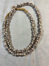 VINTAGE VENETIAN GLASS AFRICAN TRADE BEADS, MILLEFIORI EYE BEADS, 57 BEADS, 28