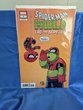 Spider-Man/Hulk: Fire And Brimstone #1 Skottie Young Variant picture