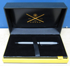 Cross Century II Gunmetal Grey Ballpoint Pen w/ Hard Case picture