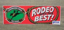 COPENHAGEN SKOAL PRO-RODEO PRCA BUMPER STICKER 