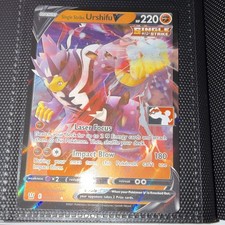 The Pokémon Company Single Strike Urshifu V 085/163 EN Ultra Rare Holo HP 220 picture