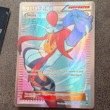 The Pokémon Company Pokémon TCG Skyla 122/122 Breakpoint Full Art Holo 2016 picture