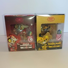 Youtooz Hazbin Hotel Glow in the Dark Charlie Morningstar + Gold Angel Dust picture