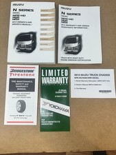 2013 Isuzu N Series Owner's Manual Set picture