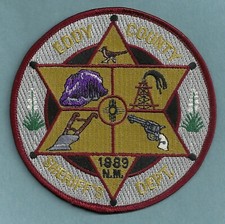 EDDY COUNTY NEW MEXICO SHERIFF PATCH picture