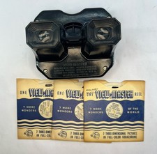 Vintage Sawyer’s Viewer-Master With 3 Vintage Reels picture
