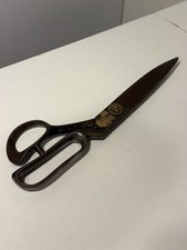Vintage Large Tailor Shears 12” Heavy Duty Antique Sewing Scissors Industrial picture