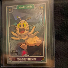 Topps 2023 VeeFriends Topps Chrome Tenacious Termite First Chrome #79 10/10 picture