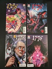1776 #2, Lot of 4 Standard Covers, NM/Better, Marvel, 1st picture