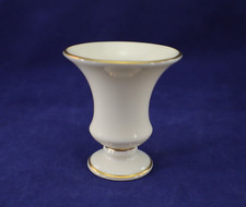 Lenox CANDLE HOLDER Small Vase Urn Toothpick Holder Pedestal Antique Green Mark picture