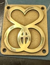 RARE 1979 James Avery Wedding Marriage Encounter Art Decor Plaque Paperweight picture