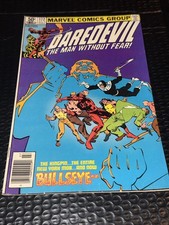 Daredevil #172 (1981) Newsstand Edition Frank Miller Bullseye app VG++ picture