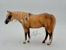 Custom Stock Horse ‘Gunner’ Traditional Scale Resin Horse Model OOAK Like Breyer picture