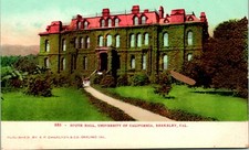 Vtg 1910s Postcard - South Hall, University of California Berkeley, CA picture