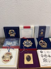 Vintage The White House Historical Association Christmas Ornament Lot 5 picture