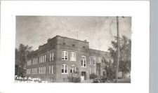 PUBLIC SCHOOL BUILDING uniontown ky real photo postcard rppc kentucky history picture