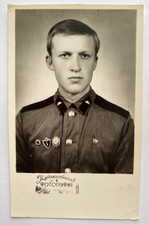 Handsome young man soldier military affectionate guy gay interest Vintage Photo picture