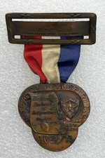 1925 Patriotic Order Sons of America Medal National Camp Salisbury NC picture